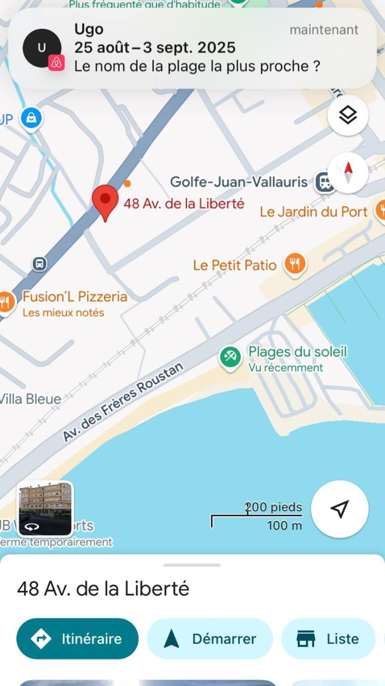 L'epuree, Centre Ville, 150m De La Apartment Vallauris